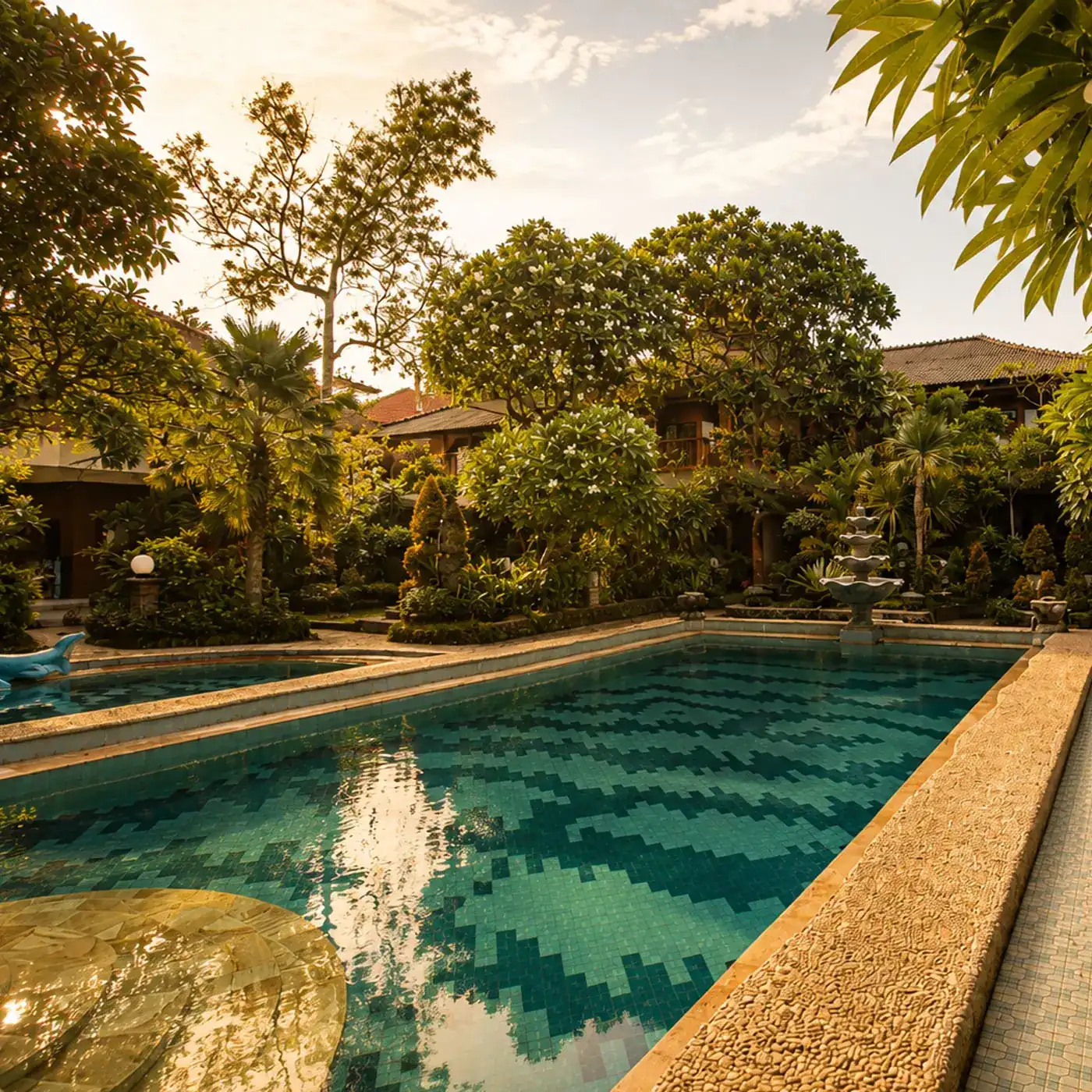 Garden Pool swimming pool at Swastika Bungalows Sanur Bali 